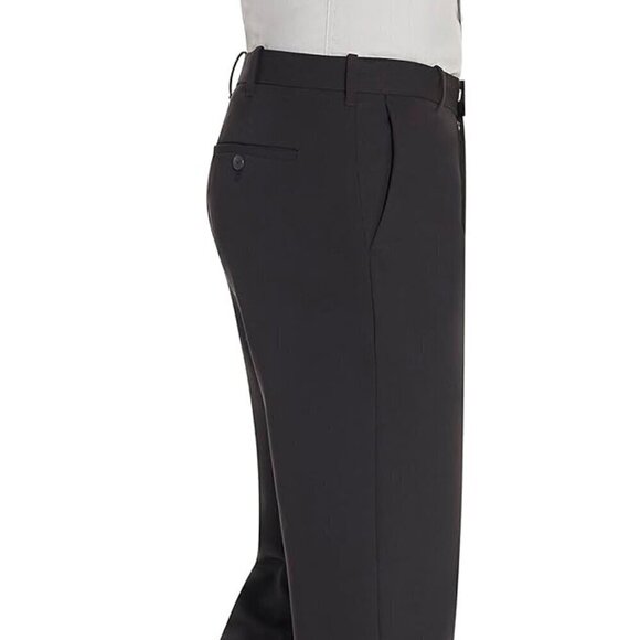 Van Heusen Men's Flat Front Straight Fit Dress Pant 40 x 30 - Picture 3 of 5